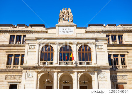 Teatro Vittorio Emanuele theatre in Messina, Sicily 129954094