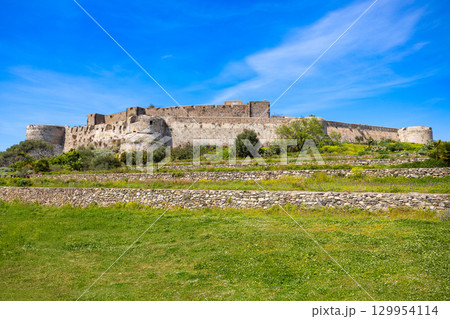 The Castello di Milazzo or Milazzo Castle in Sicily The Castello di Milazzo or Milazzo Castle in Sicily 129954114