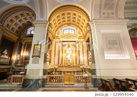 Palermo Cathedral or Duomo interior view, Sicily Palermo Cathedral or Duomo interior view, Sicily 129954140