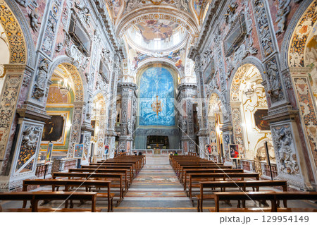 Chiesa Santa Caterina Church interior in Palermo 129954149