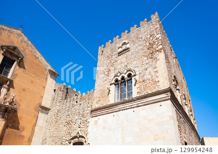 Corvaja Palace is a medieval palace in Taormina city, Sicily Corvaja Palace is a medieval palace in Taormina city, Sicily 129954248
