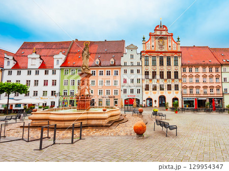 Hauptplatz main square, Landsberg am Lech Hauptplatz main square, Landsberg am Lech 129954347