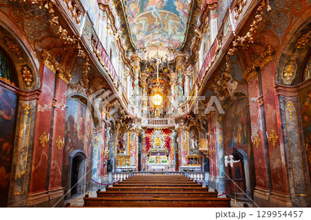 Asam Church or Asamkirche in Munich, Germany 129954457