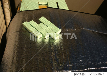 エアコン室外機遮熱板 DIY エアコン室外機遮熱板 DIY 129954873