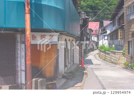 【渋温泉】街角の風景【下高井郡山ノ内町】 129954974