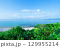 白砂と青空のコントラストが美しい石垣島クリスタルビーチ 129955214