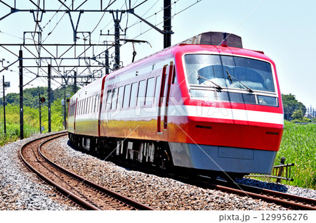 鉄道　私鉄：東武伊勢崎線　特急りょうもう16号 200系 129956276