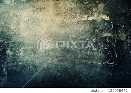 Abstract grunge texture with dark tones and varying light. Neural network AI generated 129956471