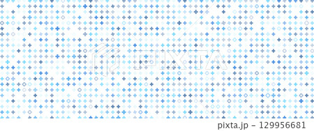 A small vector background consisting of a pattern of blue and grey pluses or crosses. Can be used as a backdrop for doctors, medicine, hospitals or pharmacy. 129956681