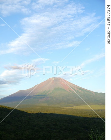 早朝の富士山 129957274