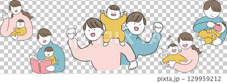 Family "Let's go!" set Family "Let's go!" set 129959212