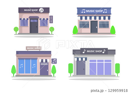 Music shop Music shop 129959918