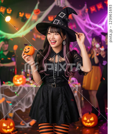 ハロウィンパーティアイドル ハロウィンパーティアイドル 129961693