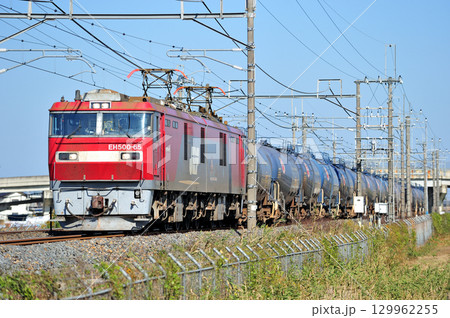 東北本線　栗橋ー東鷲宮　JR貨物　EH500-65（仙台） 129962255