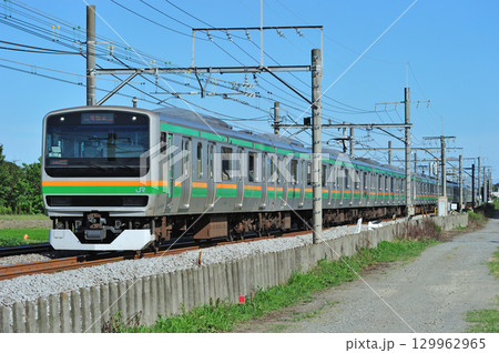 高崎線 行田-熊谷 JR東日本 E231系1000番台 S-19編成(国府津) 高崎線 行田-熊谷 JR東日本 E231系1000番台 S-19編成(国府津) 129962965