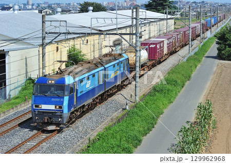 高崎線　深谷－岡部　JR貨物　EH200-10（高崎） 129962968