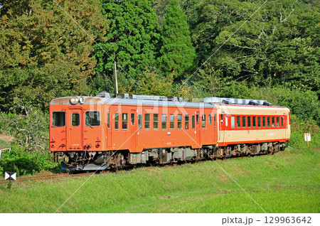 いすみ鉄道　総元－西畑　いすみ鉄道　キハ52-125+キハ28-2346 129963642