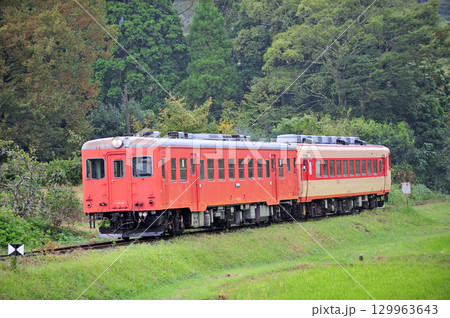 いすみ鉄道　総元－西畑　いすみ鉄道　キハ52-125+キハ28-2346 129963643