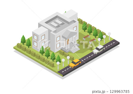 Isometric Museum Isometric Museum 129963785