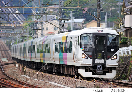 中央本線 上野原 JR東日本 E257系 M-106編成(松本) あずさ かいじ 中央本線 上野原 JR東日本 E257系 M-106編成(松本) あずさ かいじ 129963863