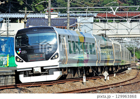 中央本線 上野原 JR東日本 E257系 M-107編成(松本) あずさ かいじ 中央本線 上野原 JR東日本 E257系 M-107編成(松本) あずさ かいじ 129963868