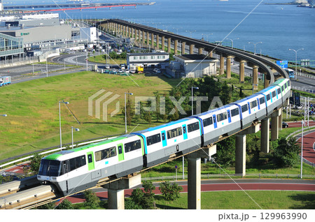 東京モノレール 新整備場-羽田空港第3ターミナル 1000形 1043編成 東京モノレール 新整備場-羽田空港第3ターミナル 1000形 1043編成 129963990