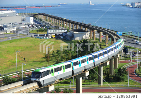 東京モノレール 新整備場-羽田空港第3ターミナル 1000形 1091編成 東京モノレール 新整備場-羽田空港第3ターミナル 1000形 1091編成 129963991