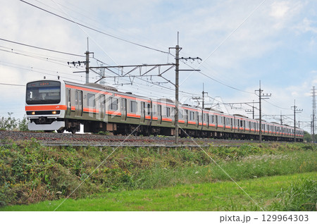 武蔵野線　東川口－東浦和　JR東日本　209系500番台　M71編成（幕張） 129964303