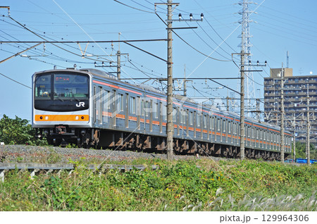 武蔵野線 東川口-東浦和 JR東日本 205系 M35編成(幕張) 武蔵野線 東川口-東浦和 JR東日本 205系 M35編成(幕張) 129964306