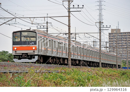 武蔵野線　東川口－東浦和　JR東日本　205系　M19編成（幕張） 129964316