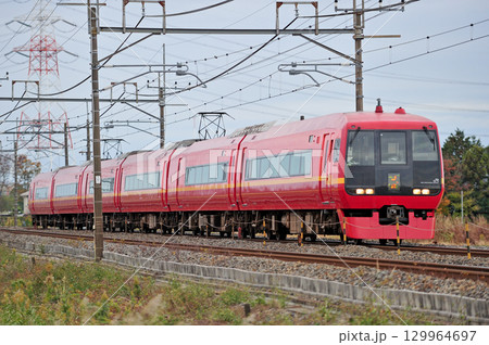 東北本線　東鷲宮ー栗橋　JR東日本　253系1000番台　OM-N01編成（大宮）　日光　きぬがわ 129964697