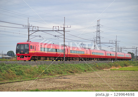 東北本線　東鷲宮ー栗橋　JR東日本　253系1000番台　OM-N02編成（大宮）　日光　きぬがわ 129964698