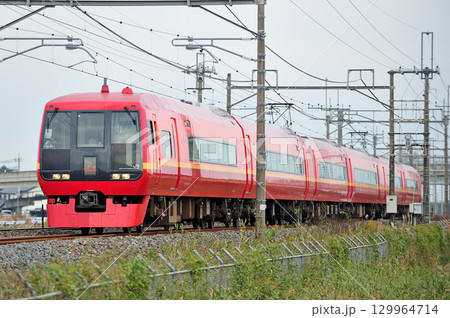 東北本線　栗橋ー東鷲宮　JR東日本　253系1000番台　OM-N01編成（大宮）　日光　きぬがわ 129964714