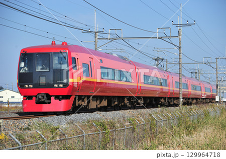 東北本線　栗橋ー東鷲宮　JR東日本　253系1000番台　OM-N01編成（大宮）　日光　きぬがわ 129964718