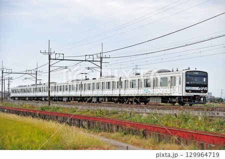 東北本線　東鷲宮ー栗橋　JR東日本　209系　MUE編成（川越）　MUE-Train 129964719