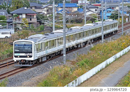 東北本線 栗橋ー東鷲宮 JR東日本 209系 MUE編成(川越) MUE-Train 東北本線 栗橋ー東鷲宮 JR東日本 209系 MUE編成(川越) MUE-Train 129964720