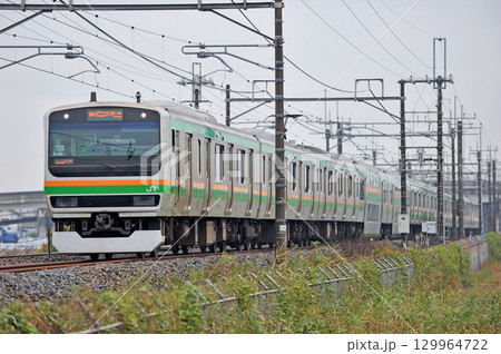 東北本線 栗橋ー東鷲宮 JR東日本 E231系1000番台 K-06編成(国府津) 東北本線 栗橋ー東鷲宮 JR東日本 E231系1000番台 K-06編成(国府津) 129964722