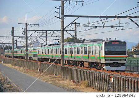 高崎線 岡部-深谷 JR東日本 E231系1000番台 K-36編成(国府津) 高崎線 岡部-深谷 JR東日本 E231系1000番台 K-36編成(国府津) 129964845