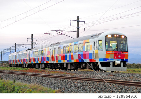 羽越本線　西袋－藤島　JR東日本　485系（新潟）　きらきらうえつ 129964910