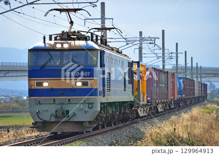 羽越本線 岩舟町-村上 JR貨物 EF510-507(富山) 羽越本線 岩舟町-村上 JR貨物 EF510-507(富山) 129964913