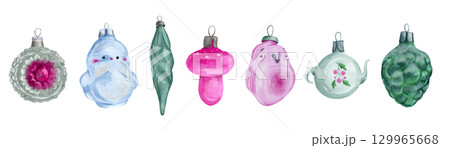 Explore our Vintage Holiday Ornaments Collection, perfect for enhancing your Festive Decor Explore our Vintage Holiday Ornaments Collection, perfect for enhancing your Festive Decor 129965668