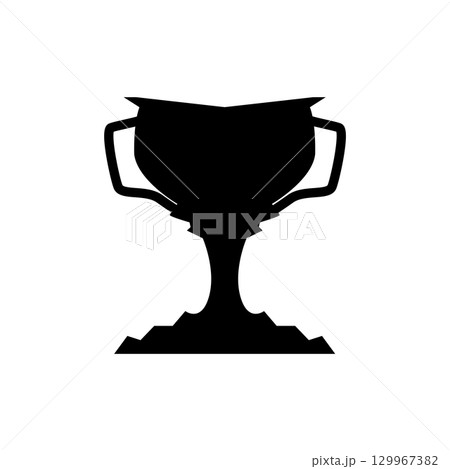 Championship Cup Trophy Logo Illustration Award Winner Template Design Championship Cup Trophy Logo Illustration Award Winner Template Design 129967382