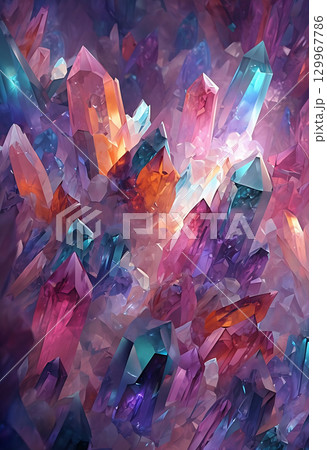 Floating Shard Composition for Elegant Interiors Floating Shard Composition for Elegant Interiors 129967786