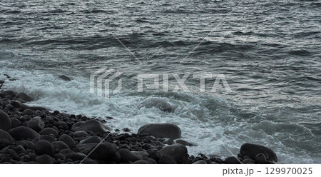 海　朝焼け 129970025