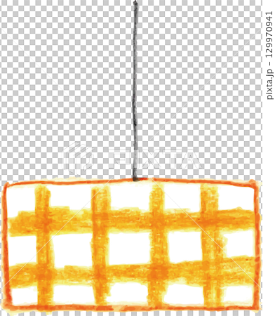 手書きで描いた可愛い照明器具 129970941
