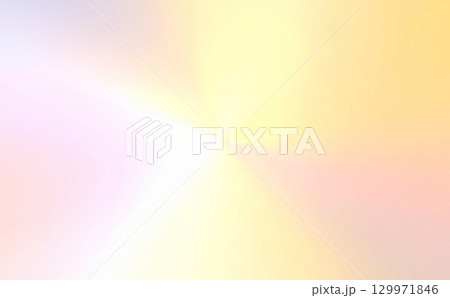 パステルカラーの光のグラデーション背景 129971846