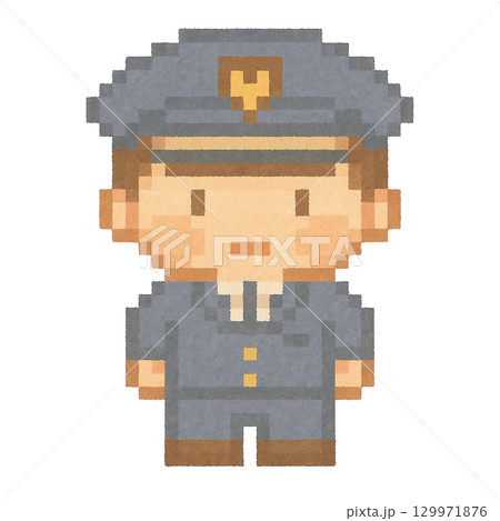 【仕事】警察官のイラスト 129971876