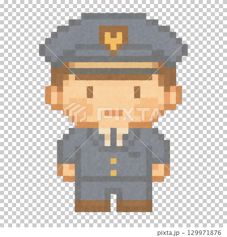 【仕事】警察官のイラスト 129971876