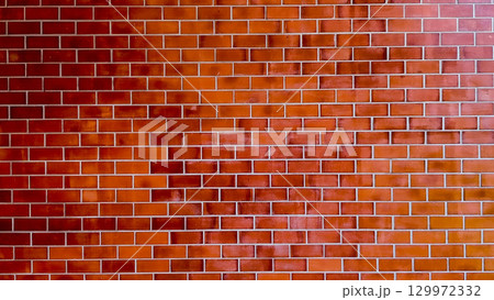 Red brick wall texture background, brick wall texture for interior or exterior design backdrop. Red brick wall texture background, brick wall texture for interior or exterior design backdrop. 129972332