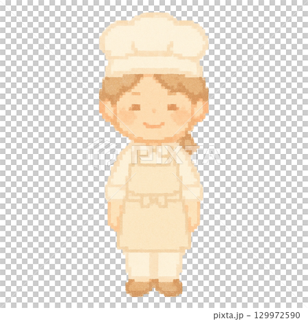 [作品] 糕點師的插畫 129972590